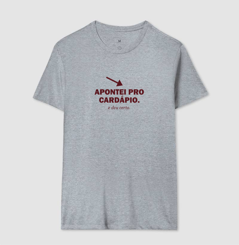 Camiseta Apontei pro Cardápio - Imagem 8