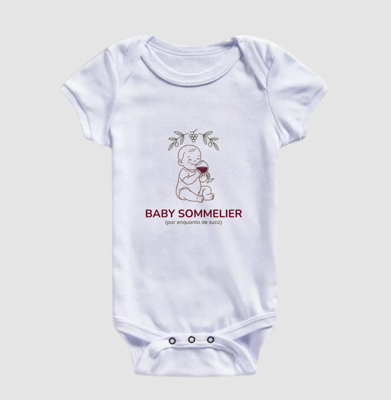 Body Infantil Baby Sommelier - Imagem 2