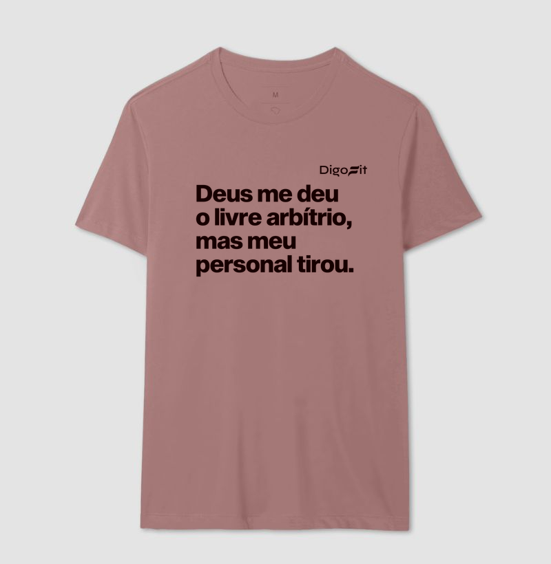 CAMISETA ACADEMIA MEU PERSONAL TIROU MEU LIVRE ARBÍTRIO - Imagem 16