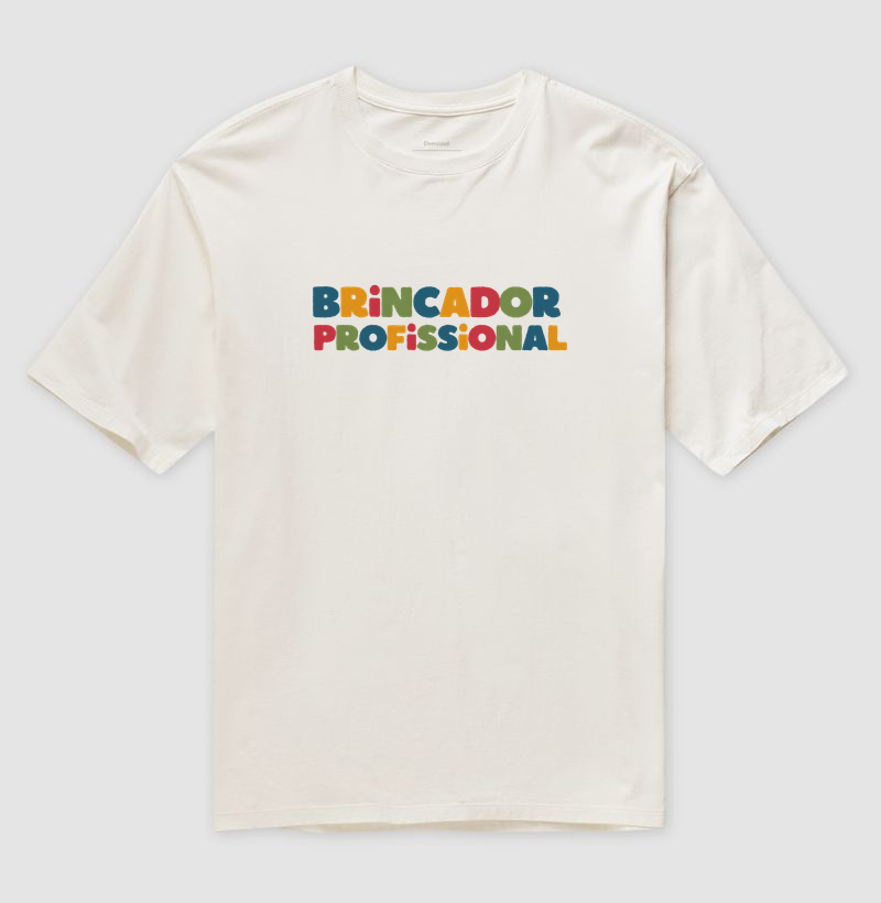 Camiseta Oversized | Brincador Profissional  - Imagem 4