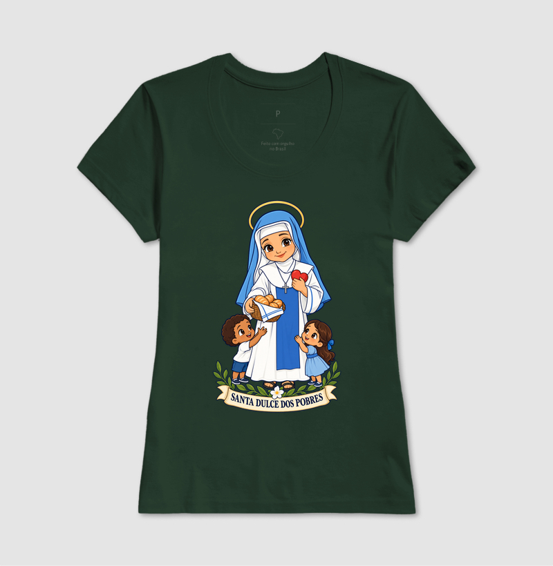 Santa Dulce dos Pobres estilo chibi - Imagem 11