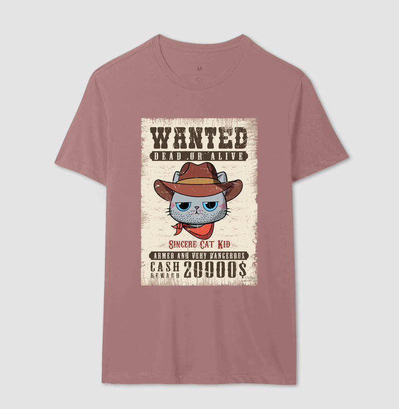 Camiseta Wanted Cat Kid - Imagem 16