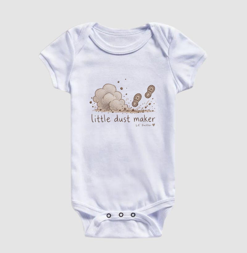 Little Dust Maker Lil’ Dustler 100% Algodão - Imagem 2