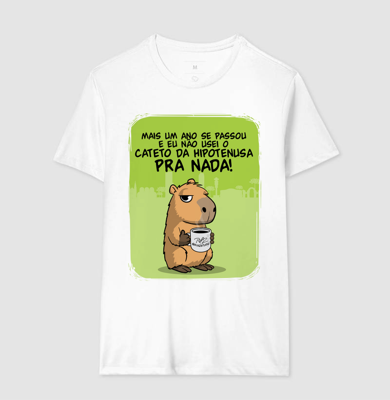 Camiseta Capivara Cateto da Hipotenusa - Imagem 4
