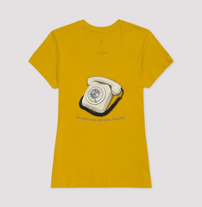 Camiseta Vintage Telefone Disco - Imagem 13