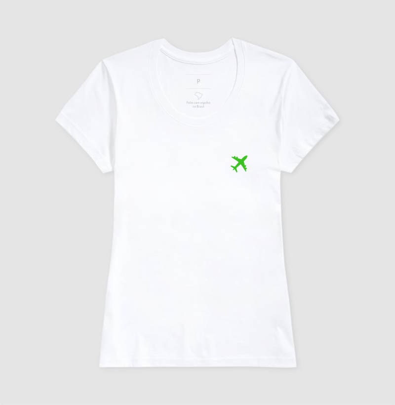 Viajante Minimalista - avião verde claro - Imagem 5