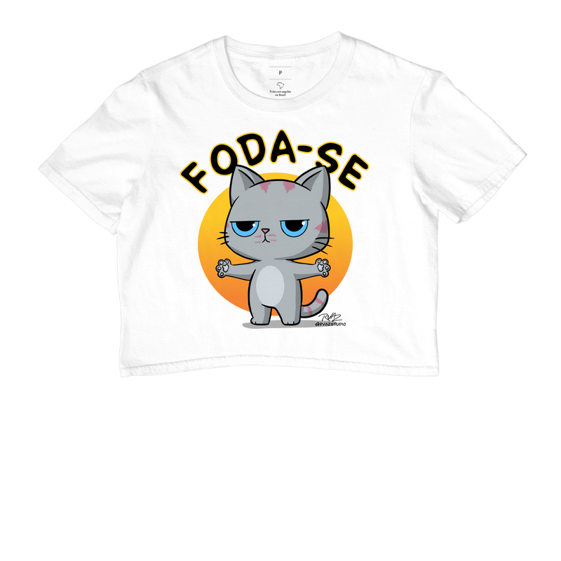 Camiseta Gato Sincero F... - Imagem 3