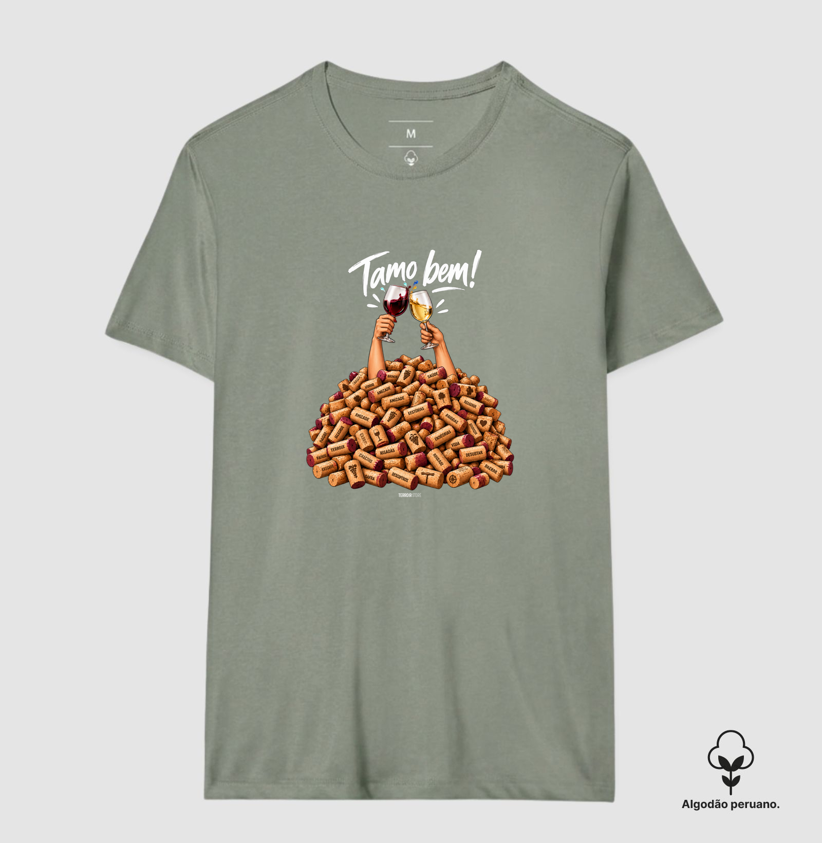 Camiseta “Um Brinde” – Amizade & Wine Lifestyle - Imagem 8