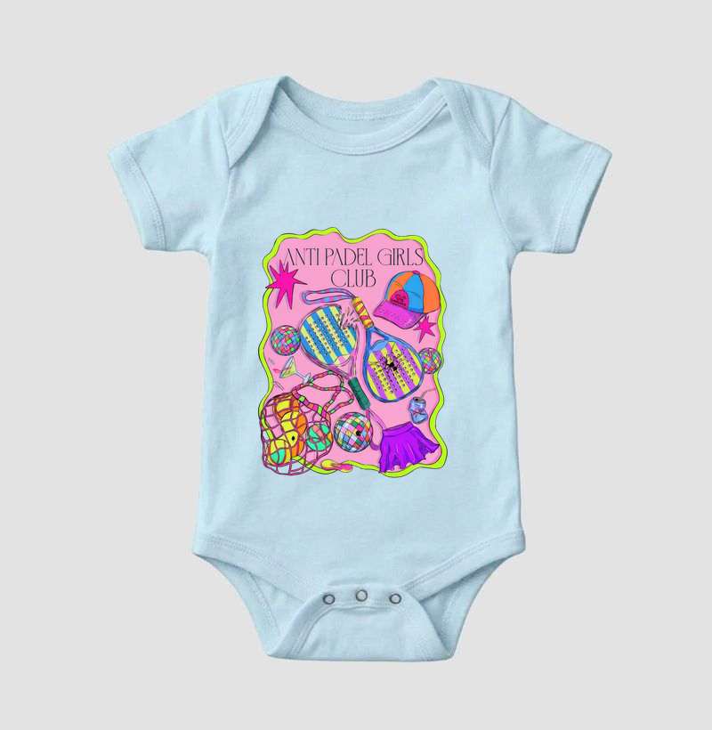 Camiseta Feminina Anti Padel Girls Club Rosa - Imagem 4