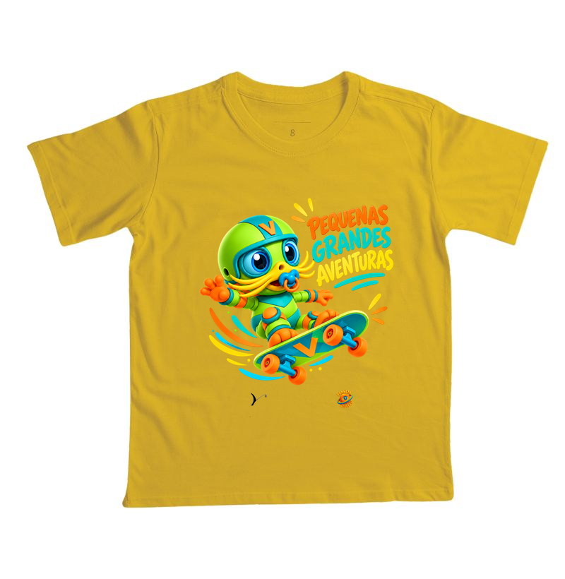 Camiseta Infantil Exkel | Aventuras do Planeta Beleléu - Imagem 5