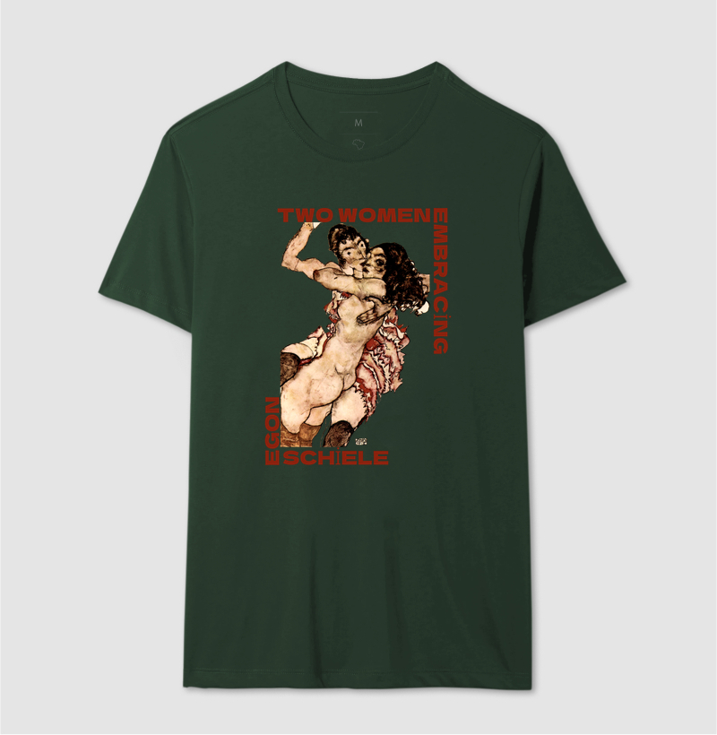 Duas mulheres se abraçando (1915) - Egon Schiele - Imagem 12