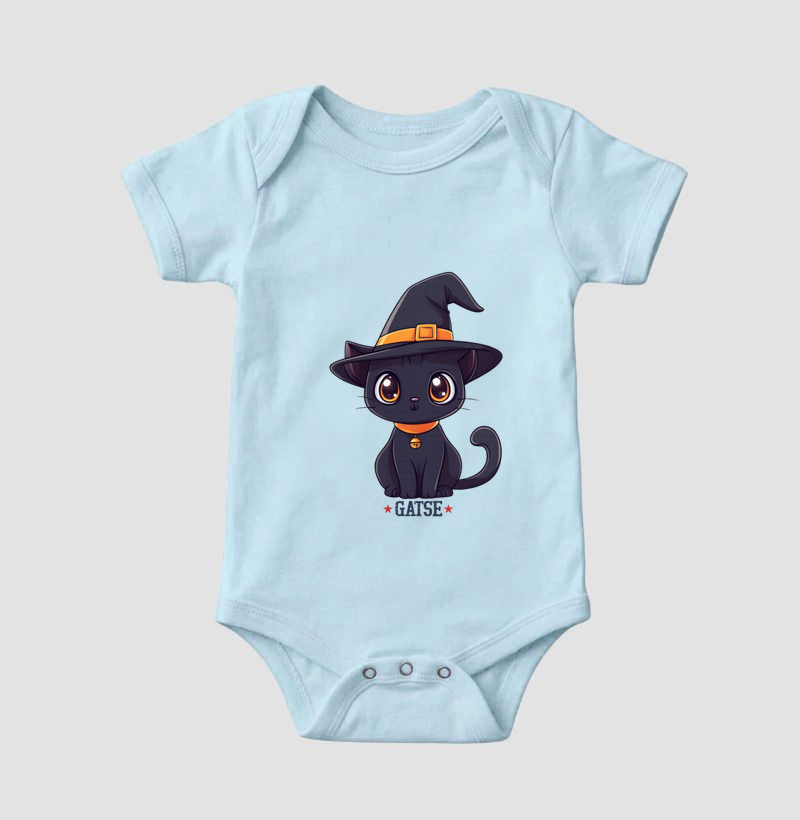 Gatinha Chapéu Preto com Laranja - Imagem 4