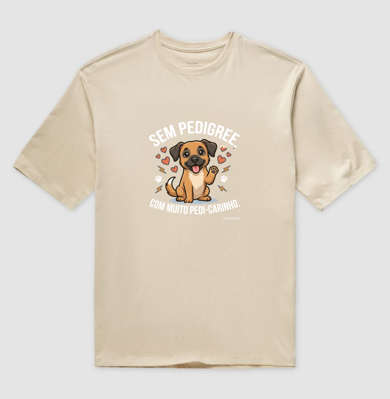 CAMISETA VIRA-LATA PEDI-CARINHO - Imagem 3