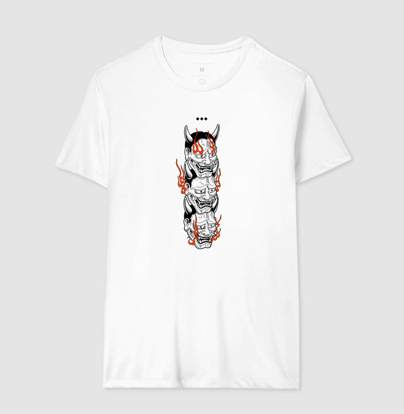Camiseta Hannya 3 Cabeças - Imagem 4