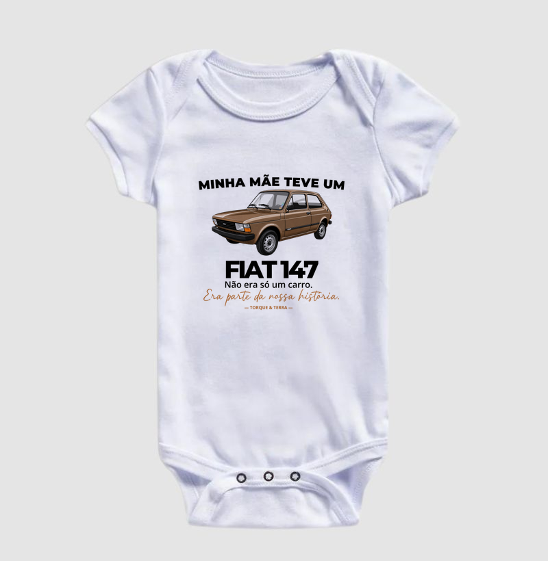 Minha mãe teve um  - Fiat 147 - Marrom Dourado - Imagem 3