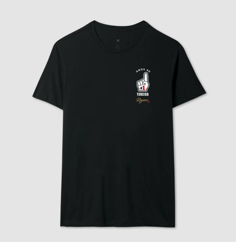 Camiseta Masculina, Feminina, Babylook e Unissex Futebol “Torcida #1 ”- Algodão 100%  - Imagem 2