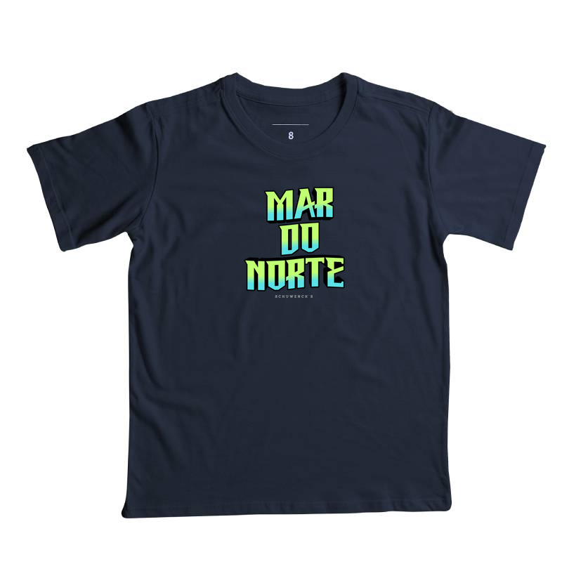 Camiseta Infantil Mar do Norte - Imagem 7