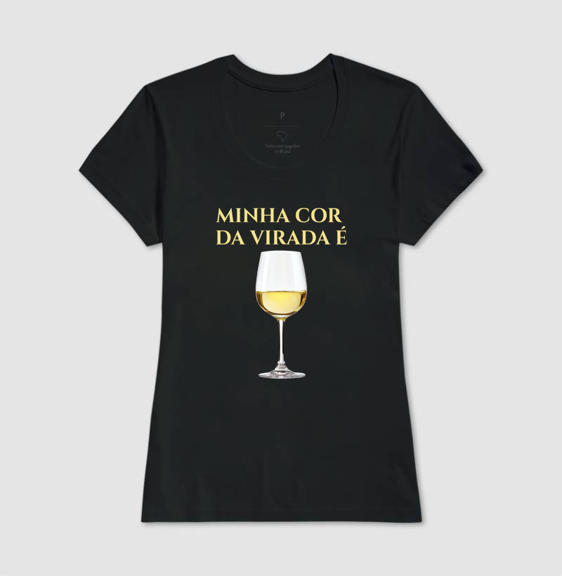 Camiseta Cor da Virada - Branco - Imagem 3