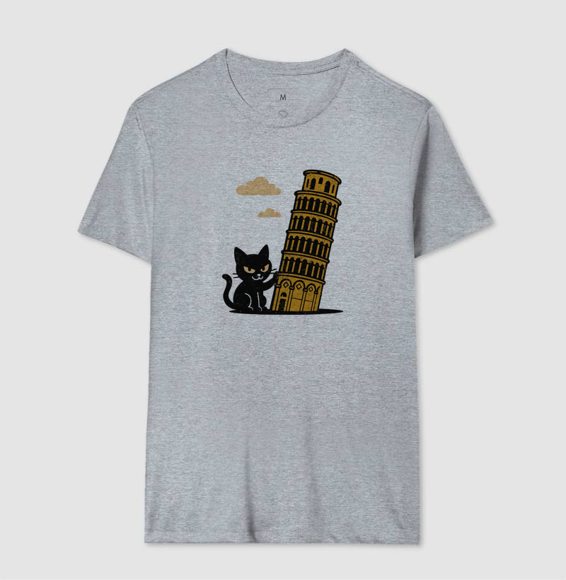 Camiseta Pizza-Cat - Imagem 4