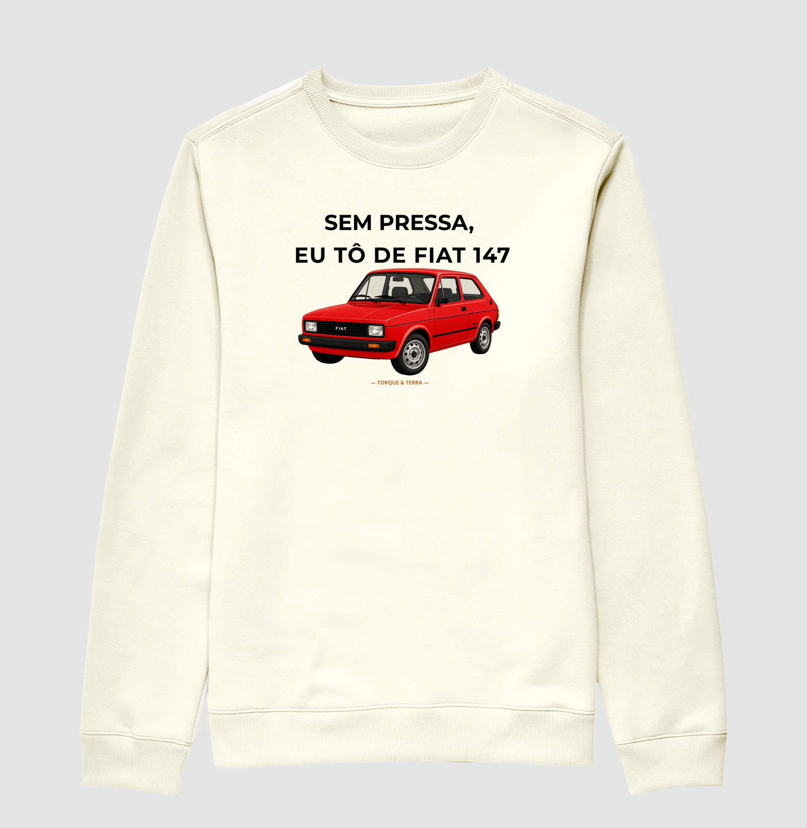 Sem pressa, eu tô de Fiat 147 - vermelho - Imagem 2
