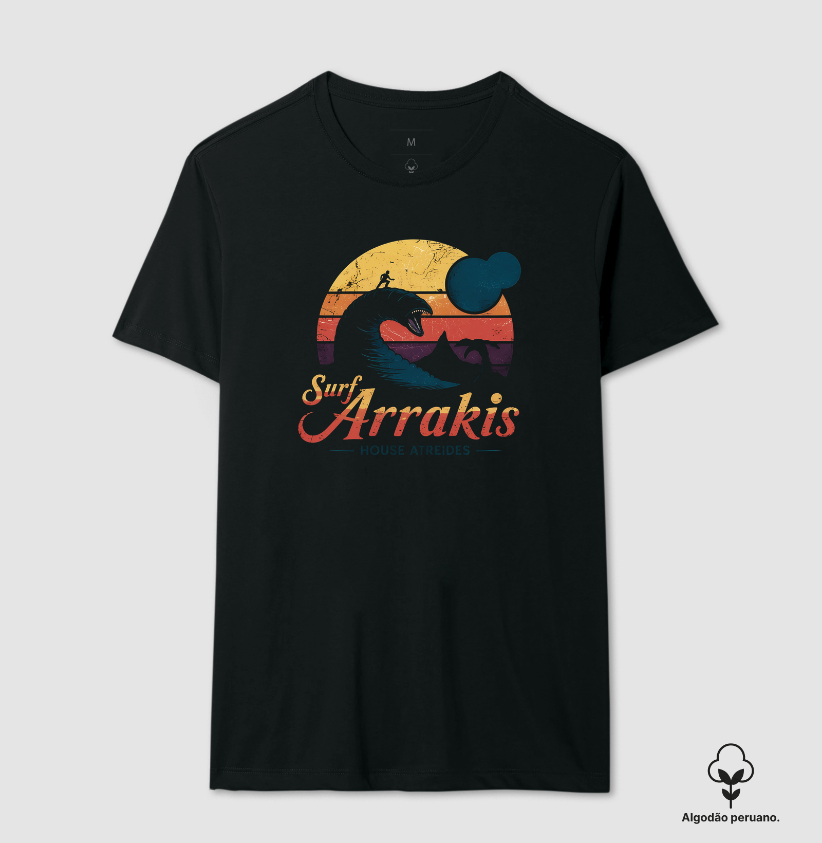 Camiseta Algodão Peruano Surf Arrakis - Imagem 2