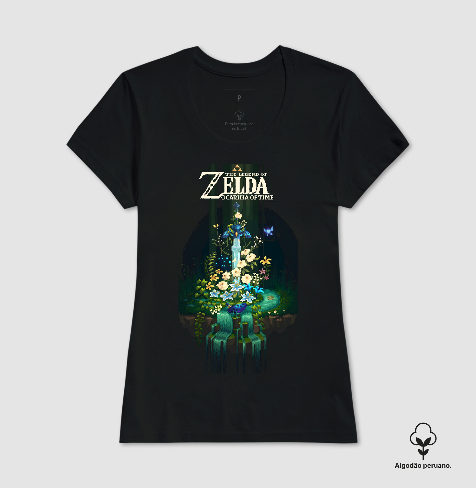 Zelda - Ocarina of Time Pixel Art - Imagem 3