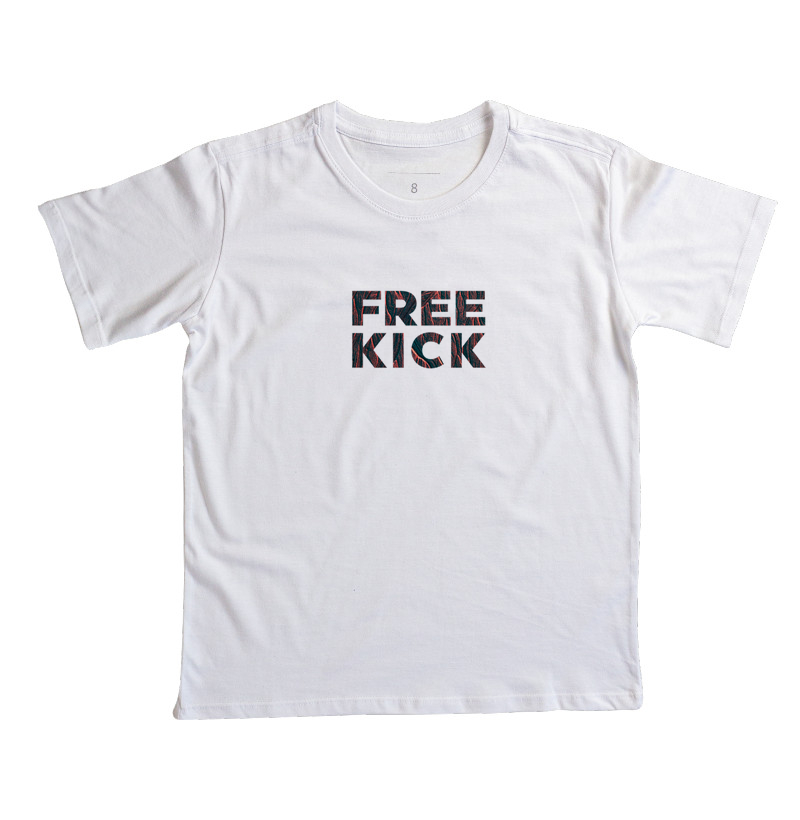 CAMISETA INFANTIL FREE KICK ABSTRATO 1 - Imagem 2