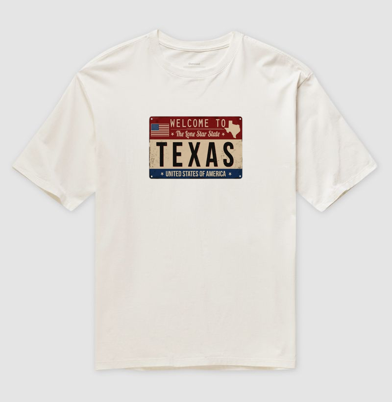 Texas (placa envelhecida) - Imagem 4