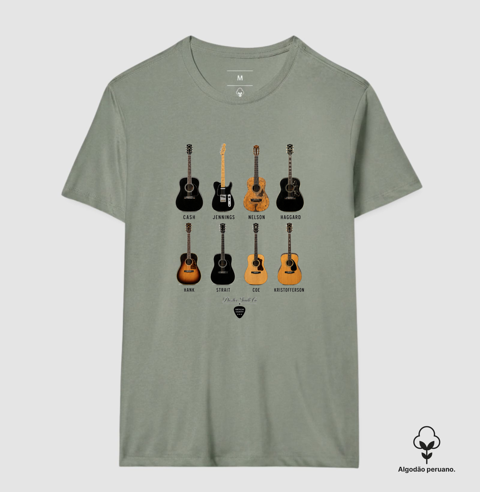 Camiseta Lendas Country Outlaw Strings - Imagem 3