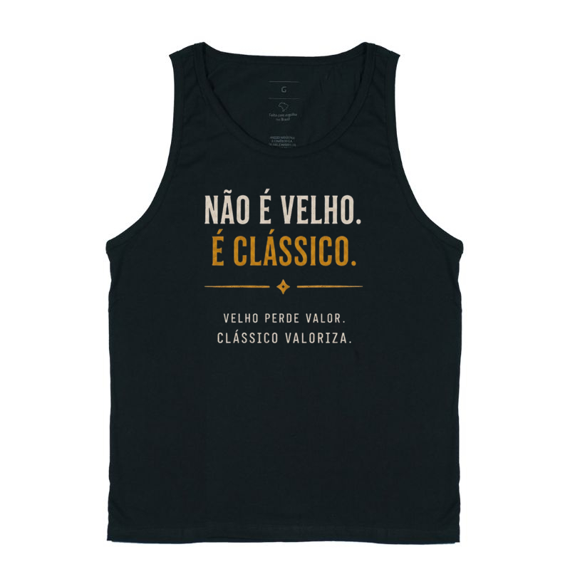 Não é velho, é clássico | Frase - Imagem 2