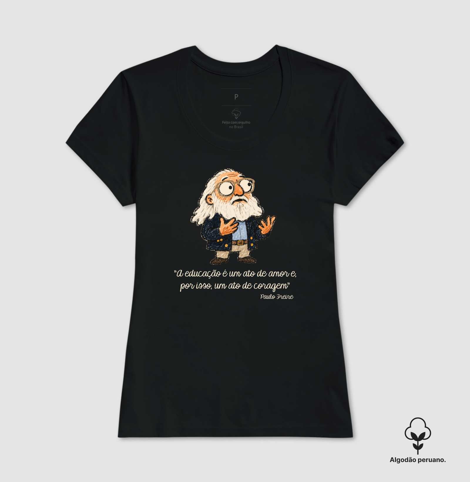Paulo Freire - Cartoon - Imagem 8