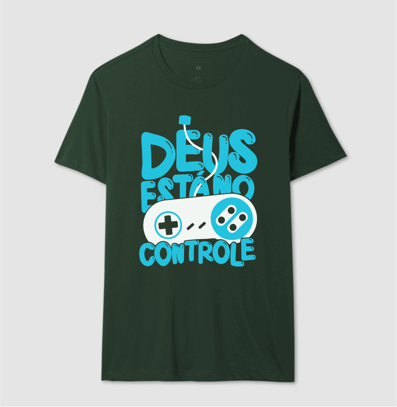 Camiseta Deus está no Controle Moderno - Imagem 5