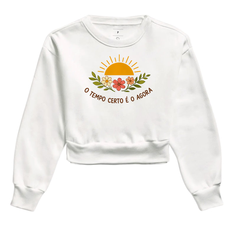 Camiseta O Tempo certo é o agora - Alma Vestida - Imagem 3
