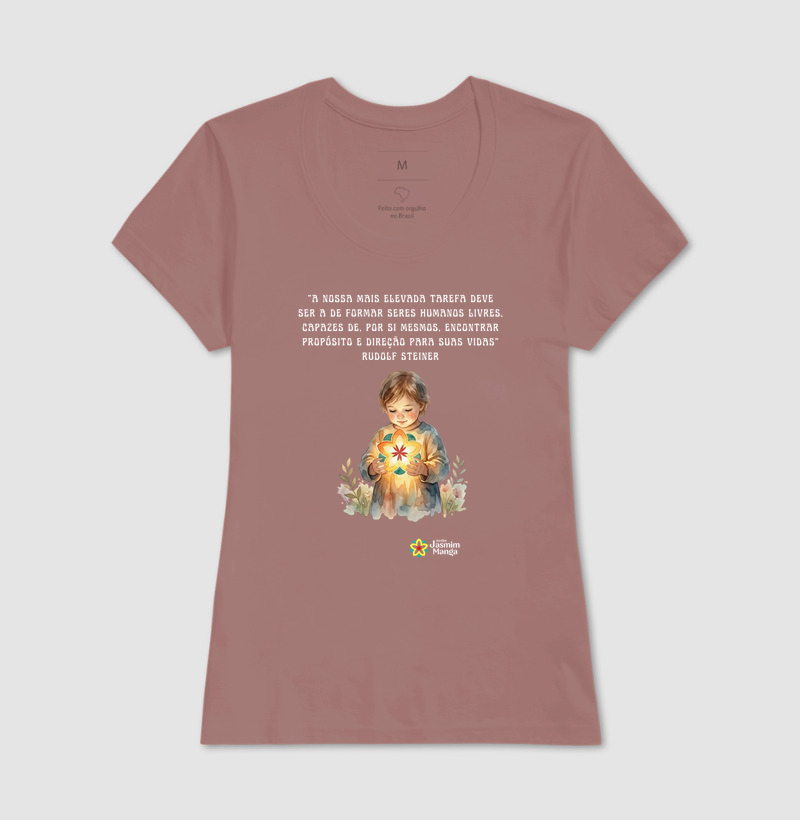 Camiseta Jasmim Manga - Imagem 17