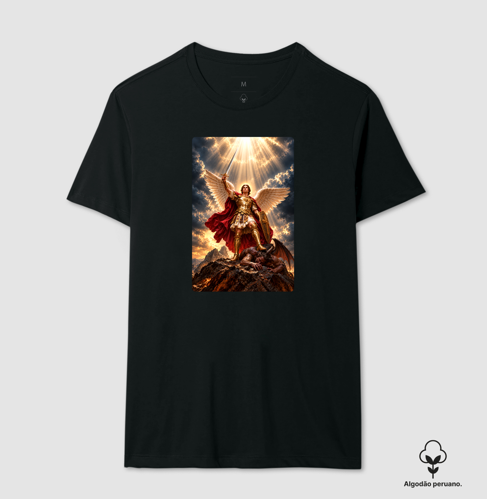 Camisa Católica São Miguel Arcanjo Vitorioso - Imagem 4