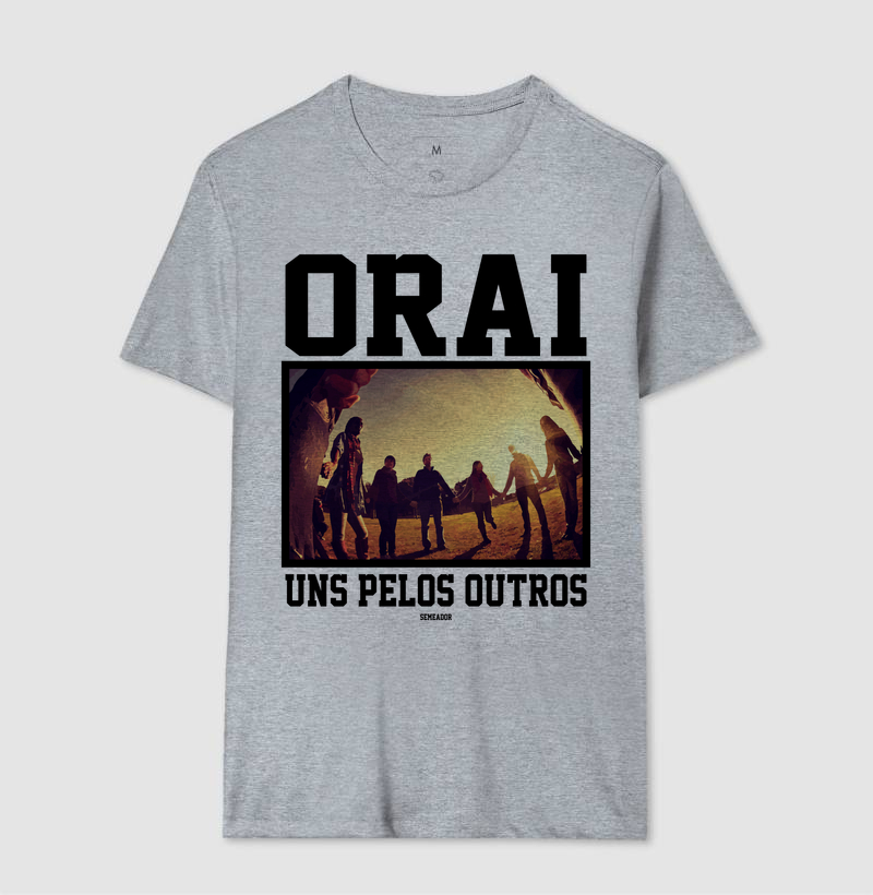 Camiseta Cristã Orai Uns Pelos Outros - Imagem 8