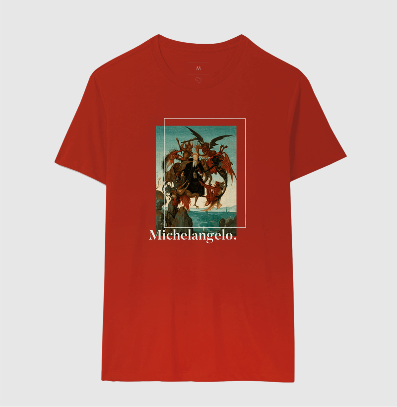 Camiseta Michelangelo Demônios  - Imagem 6