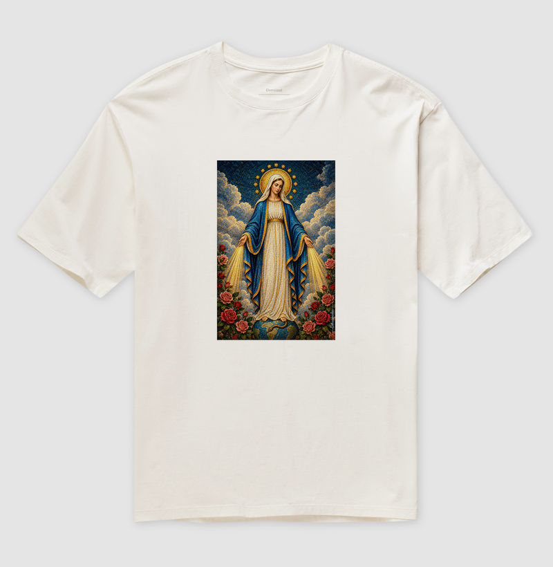 Nossa Senhora das Graças – Mosaico Sagrado | Medalha Milagrosa - Imagem 4