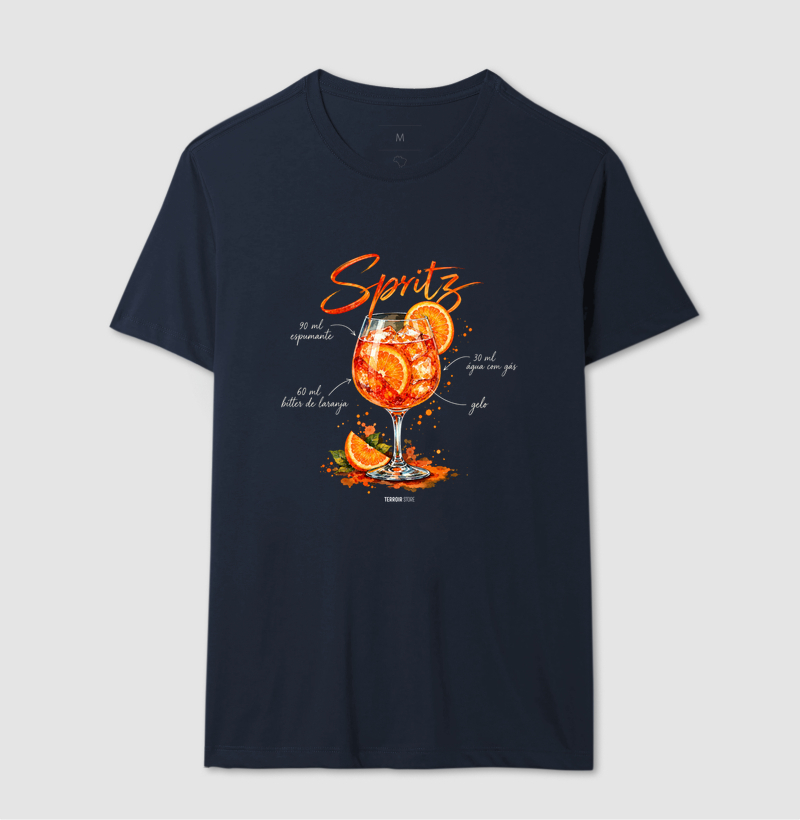 Camiseta Spritz – Drink com Espumante e Bitter de Laranja - Imagem 6