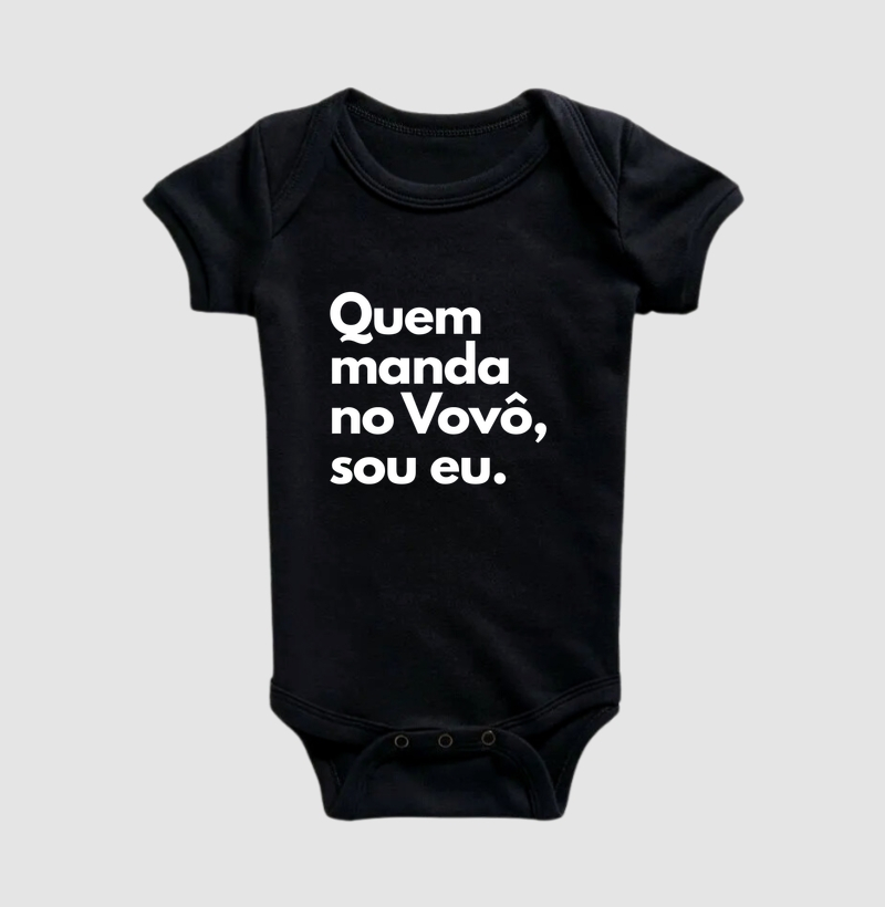 Quem manda no Vovô, sou eu. (body bebê) - Imagem 5
