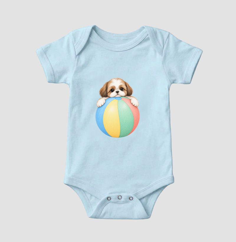 Shih Tzu Filhote Brincando - Imagem 4