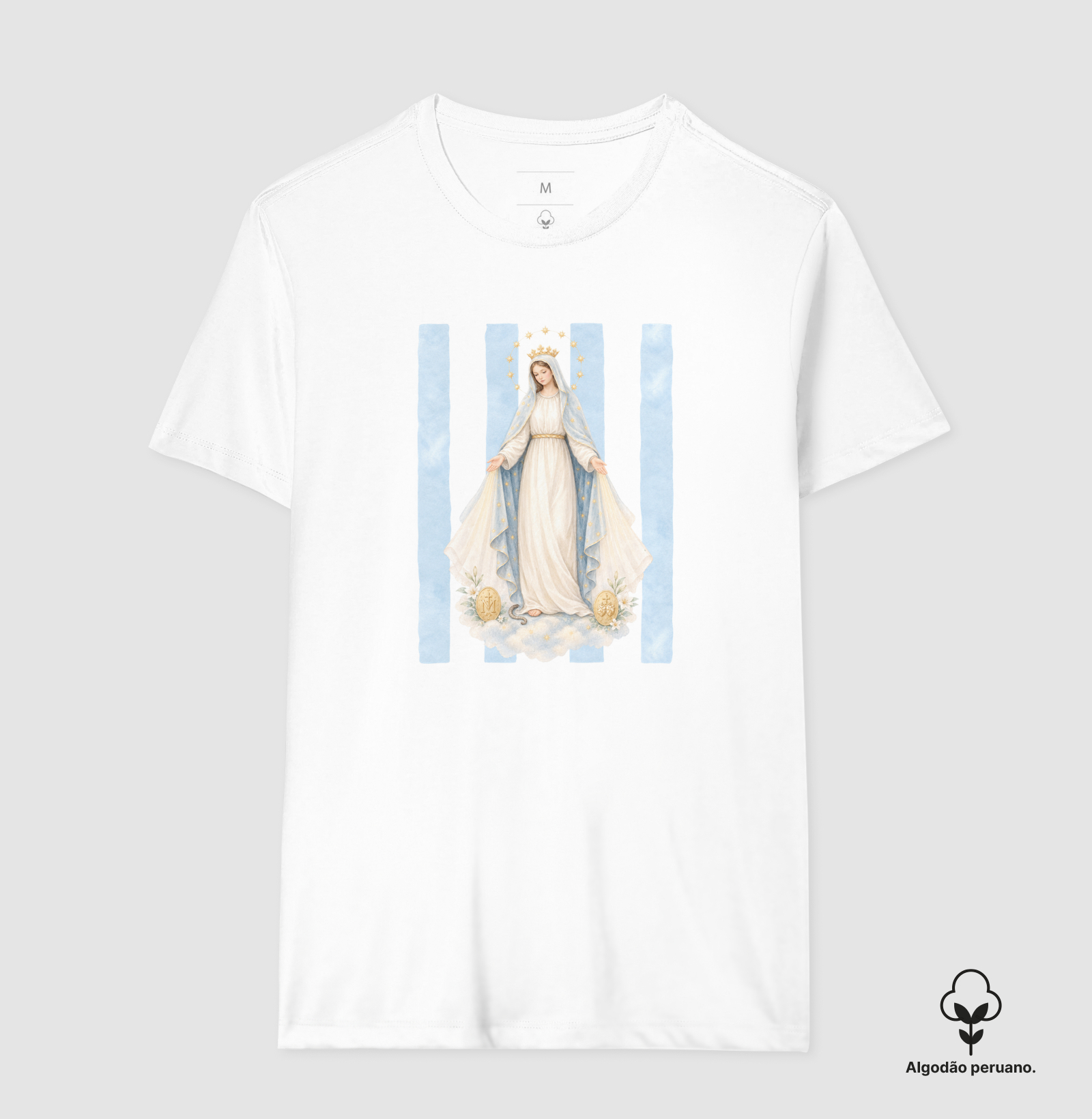 Nossa Senhora das Graças listras - peruano - Imagem 2
