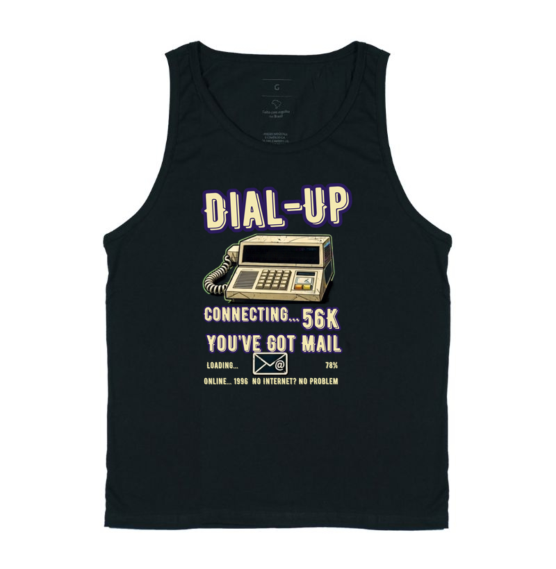  Camiseta Dial-Up - Imagem 3