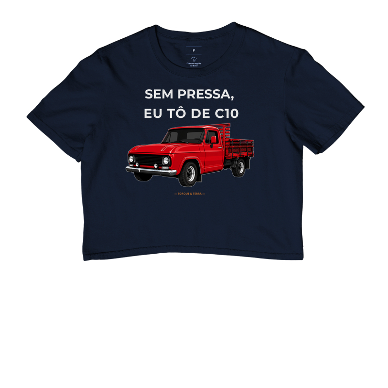 Sem pressa, eu tô de C10 - vermelha - Imagem 4