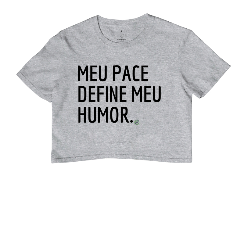 Cropped Corrida - Meu Pace Define Meu Humor - Imagem 6