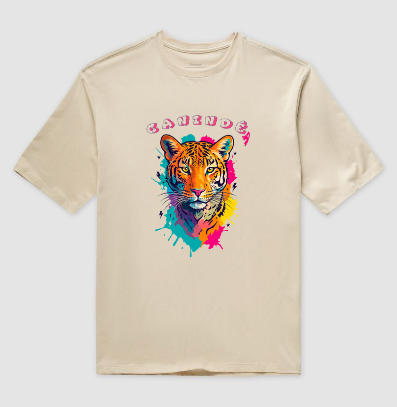 Camiseta Oversized Onça | Origem Eterna — Aion Abstract - Imagem 4