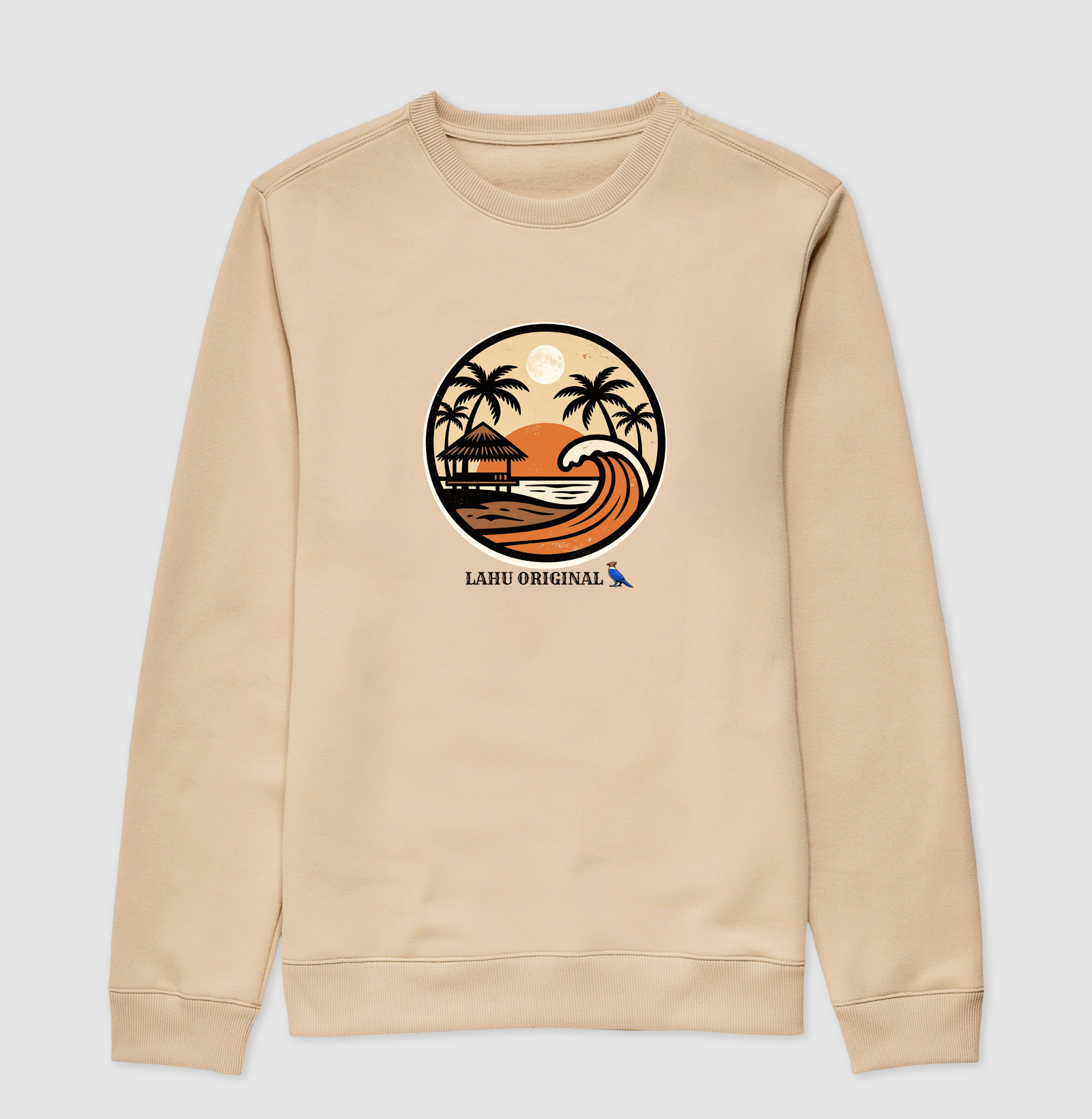“Vista o pôr do sol, o som das ondas e o charme do Nordeste com a estampa Lahu Original. Um design que carrega o calor, a beleza e a alma das praias brasileiras — feita para quem vive o verão o ano inteiro.” - Imagem 3