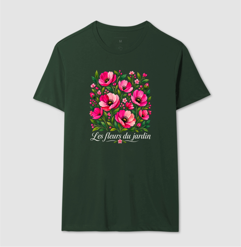 Camiseta Les fleurs du jardin - Imagem 12