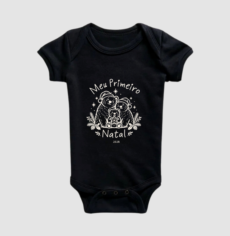 Meu Primeiro Natal 3 Ursos [Body] - Imagem 4
