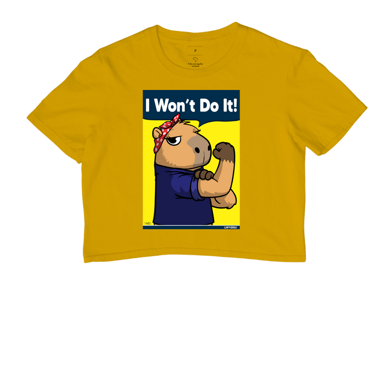 Camiseta Capivara I won’t do it! - Imagem 8
